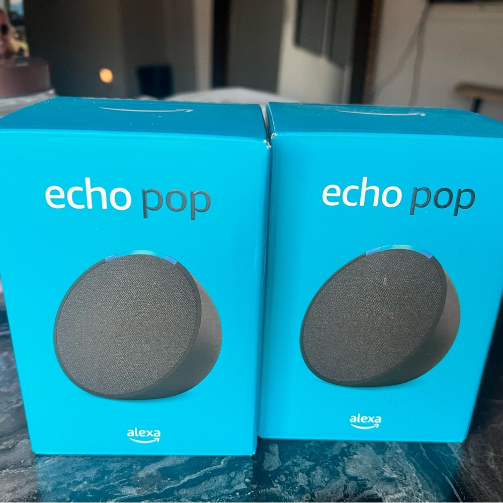 Echo Portable Speaker Black Modern Design ONLY ONE